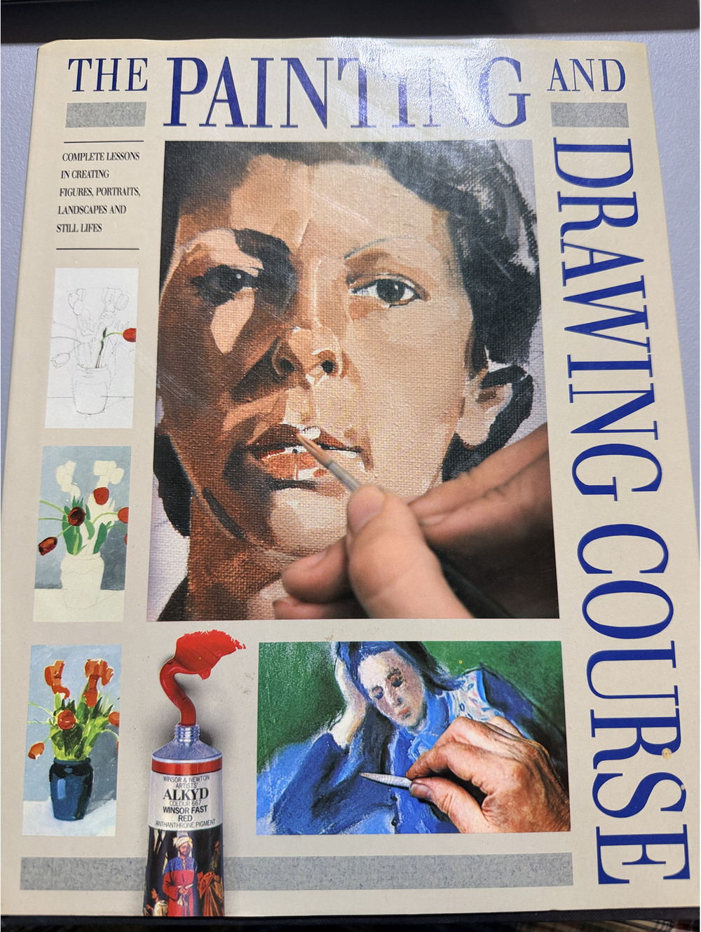 The Painting and Drawing Course Stan Smith 1988 Art Instruction Hardcover Book
